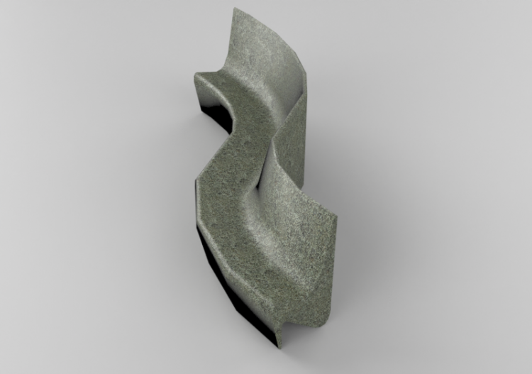 3D Benches - Marble bench - ACCA software
