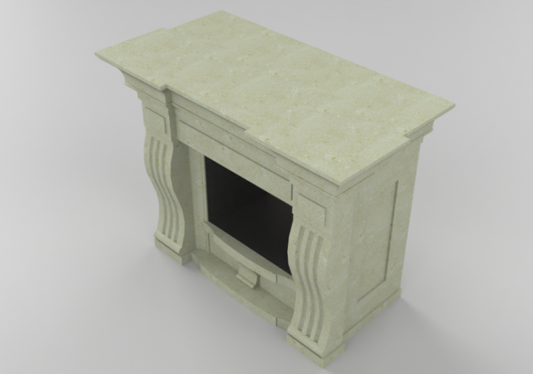 Chimeneas y Ductos 3D - Chimenea de piedra - ACCA software