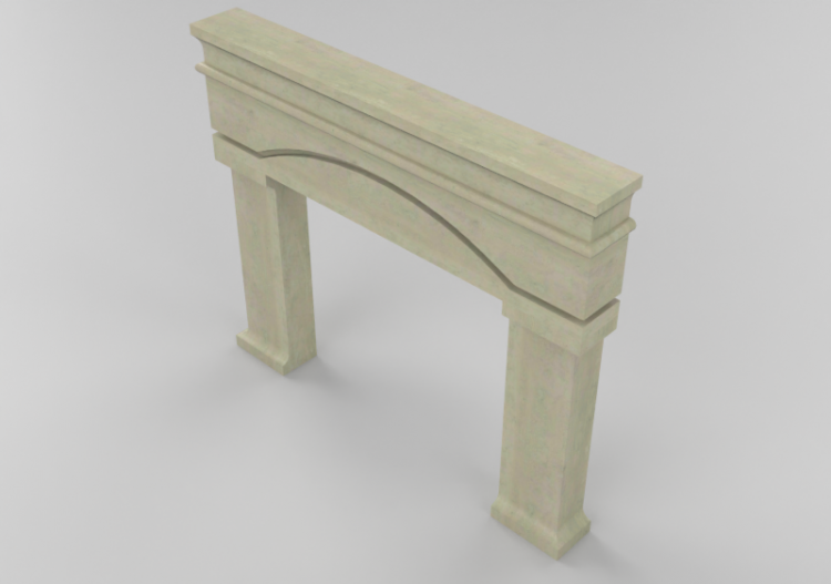 Chimneys and chimney pots 3D - Classic cladding for...