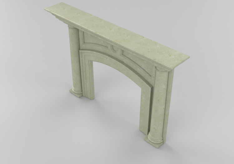Camini 3D - Rivestimento per camino classico - ACCA...