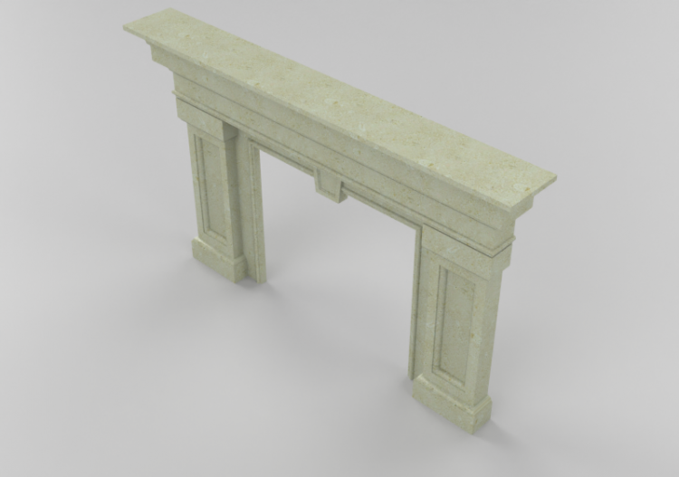 Camini 3D - Rivestimento per camino classico - ACCA...