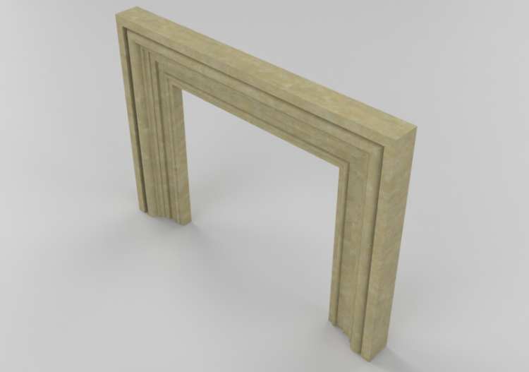 Chimneys and chimney pots 3D - Classic cladding for...