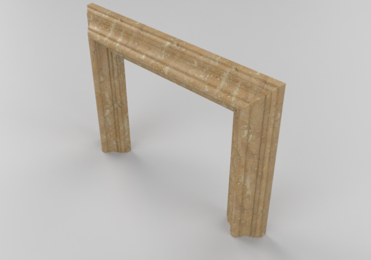 Foyers et Cheminées 3D - Revêtement pour cheminée classique...