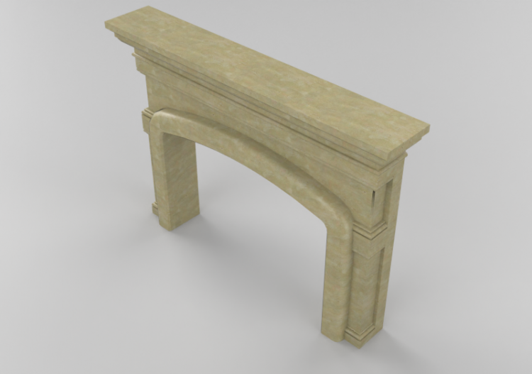 Camini 3D - Rivestimento per camino classico - ACCA...