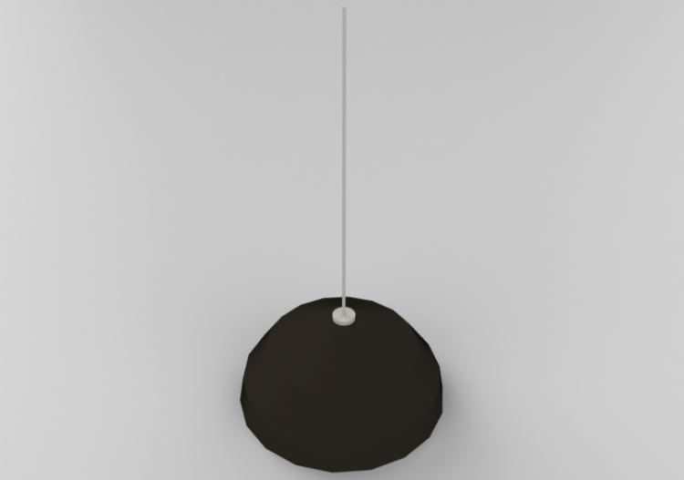 Lámpara colgante 3D - Candelero - ACCA software