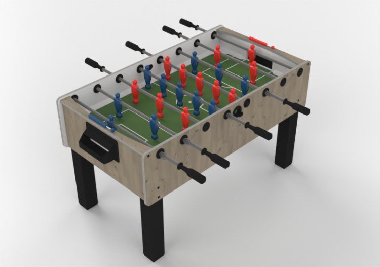 3D Spielgeräte - Tischfußball - ACCA software