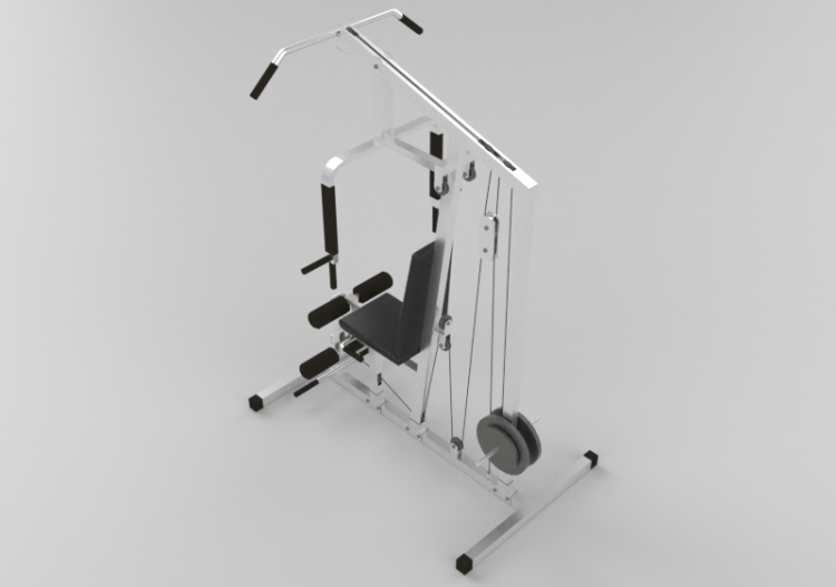 Fitness 3D - Banc multifonctionnel - ACCA software
