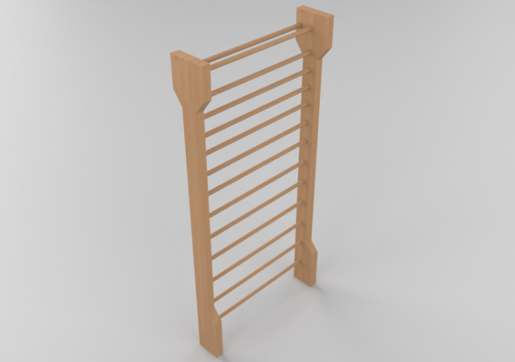 Fitness 3D - Vertikale Treppe - ACCA software