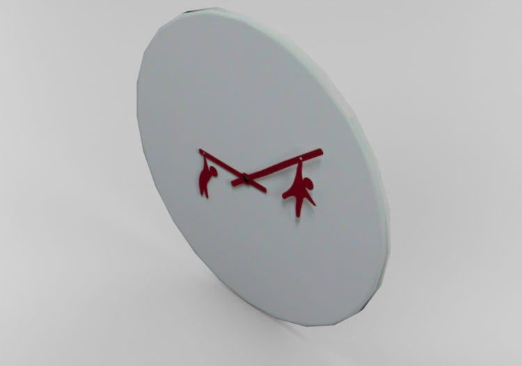 3D Uhren - Wanduhr - ACCA software