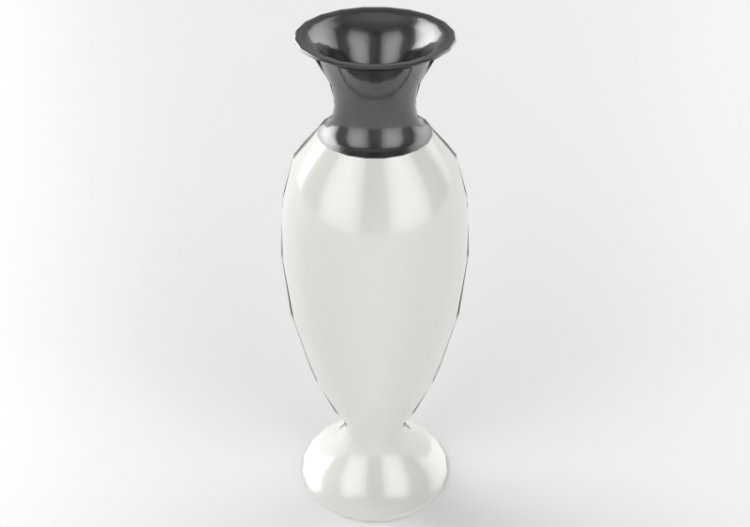3D Töpfe und Keramik - Blumenvase - ACCA software