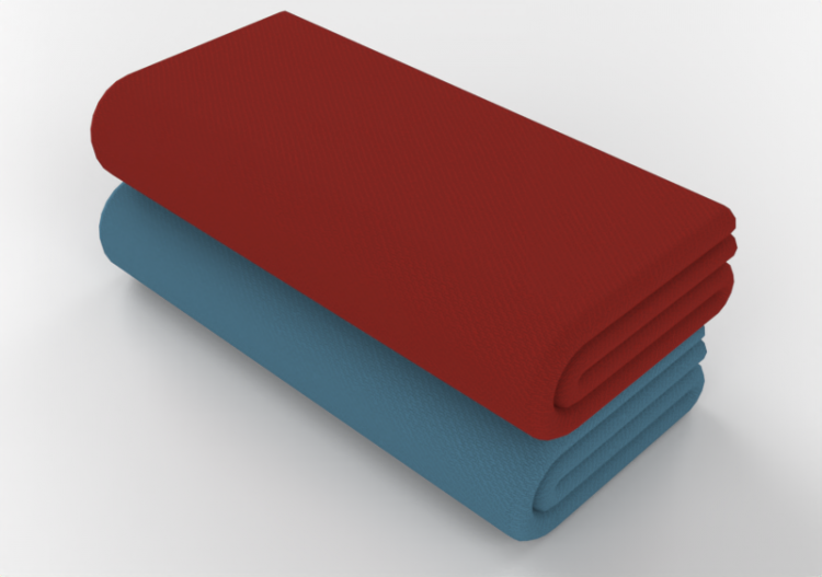 3D Accessories - Coloured blankets - ACCA software