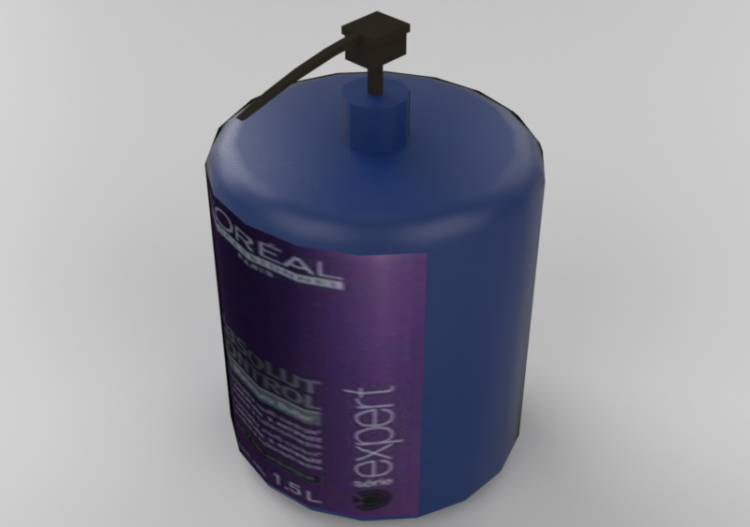 Accessoires 3D - Shampooing biologique - ACCA software
