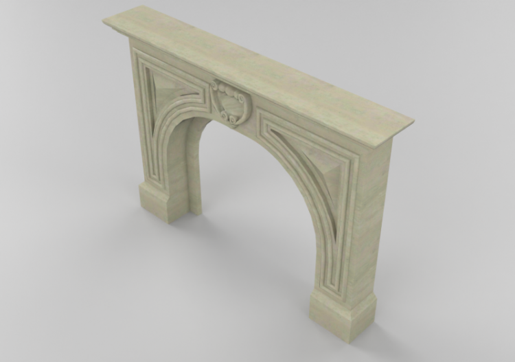 Chimneys and chimney pots 3D - Classic cladding for...