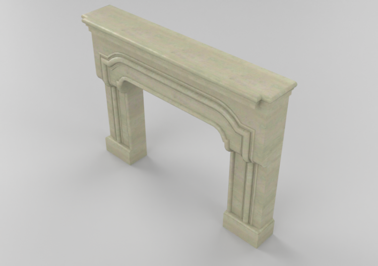 Camini 3D - Rivestimento per camino classico - ACCA...