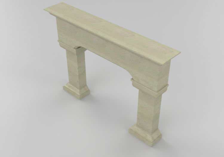 Chimneys and chimney pots 3D - Classic cladding for...