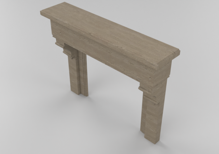 Camini 3D - Rivestimento per camino classico - ACCA...