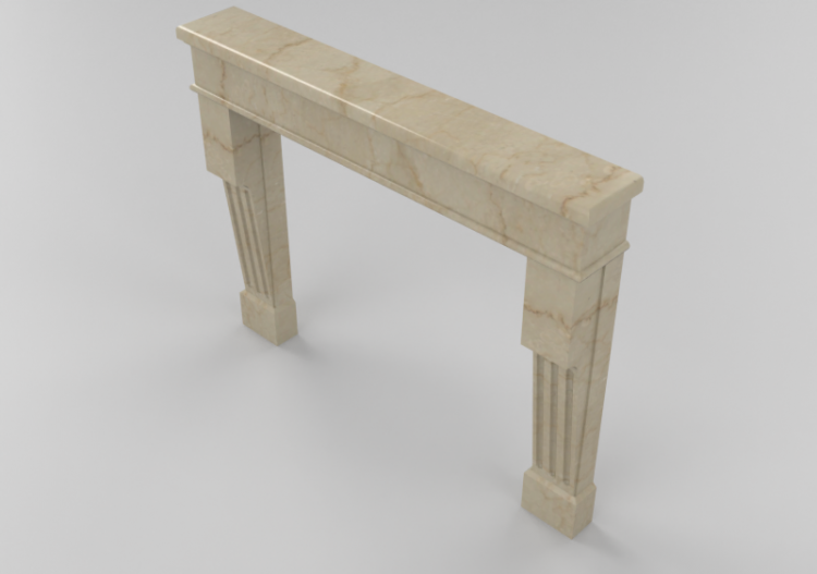 Camini 3D - Rivestimento per camino classico - ACCA...