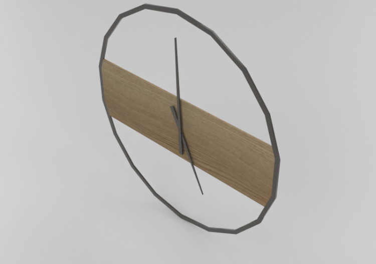 3D Clocks - Wooden Clock - ACCA software