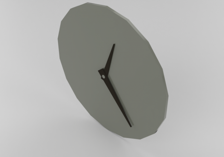 3D Clocks - Wooden Clock - ACCA software