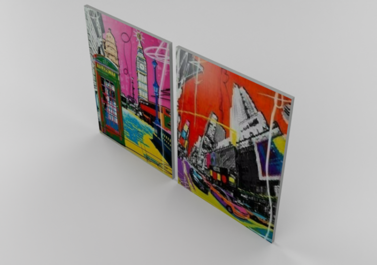 3D Paintings - Living Room Painting - - Kare - 34522 - ACCA...