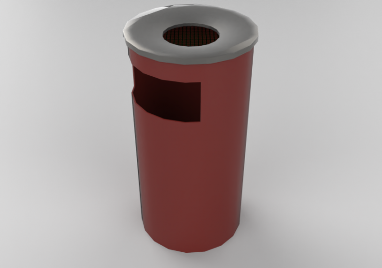 Accessoires 3D - Poubelle - Hobbyka 113 - ACCA software