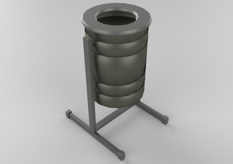 3D Accessories - Waste Bin - Hobbyka - 118/140 - ACCA...