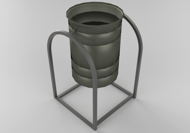 Accessoires 3D - Poubelle - Hobbyka 120-151 - ACCA software
