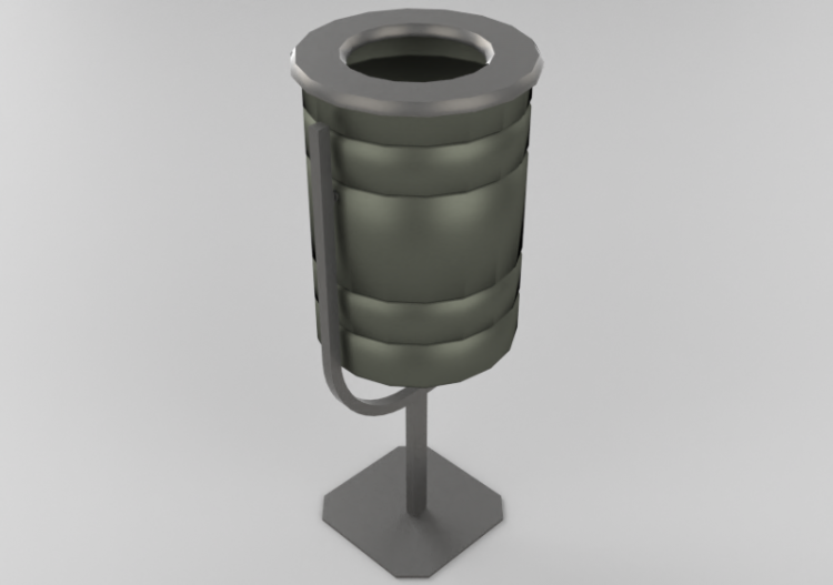 3D Accessories - Waste Bin - Hobbyka - 123/125 - ACCA...