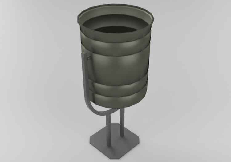 3D Zubehör - Abfalleimer - Hobbyka - 124 - ACCA software