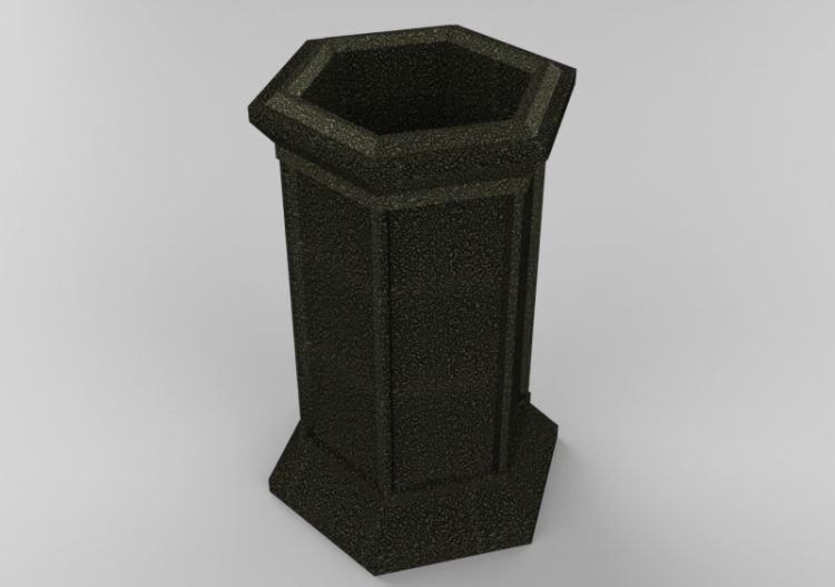 Accessori 3D - Cestino portarifiuti - Hobbyka - Ladya -...