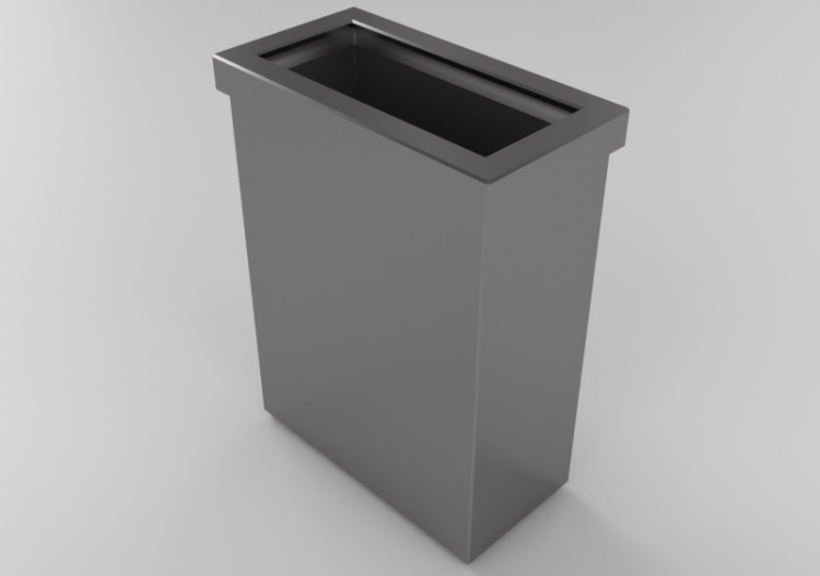 Acessórios 3D - Cesto de lixo - Hobbyka - PA017 - ACCA...