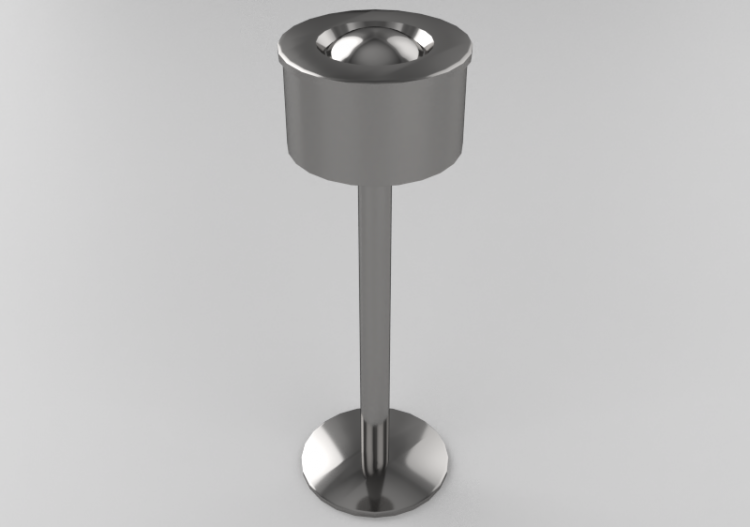 Acessórios 3D - Cinzeiro - Hobbyka - PA025 - ACCA software