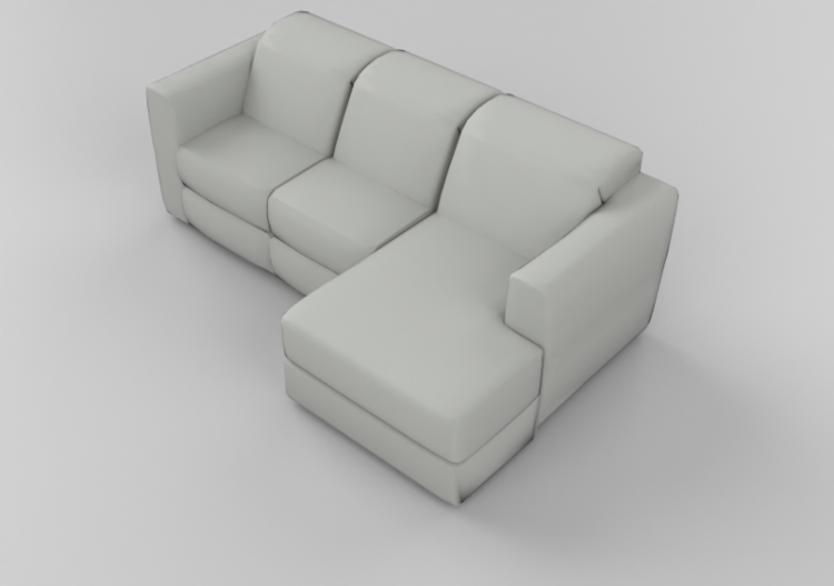 Divans 3D - Canapé à trois places - Natuzzi - Brio - 2761 -...