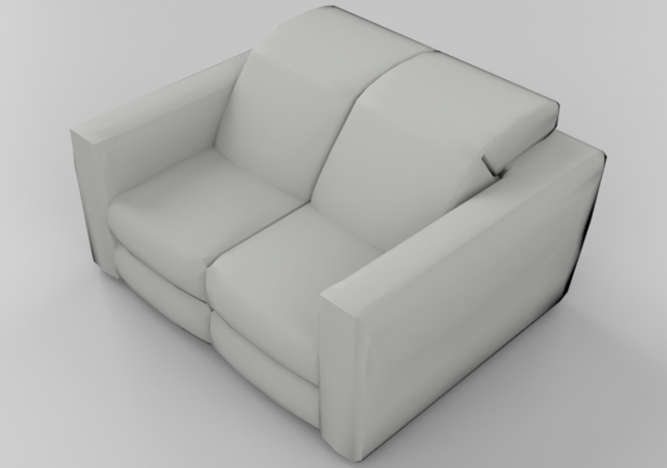 3D Sessel und Sofas - Sofa Zweisitzer - Natuzzi - Brio -...