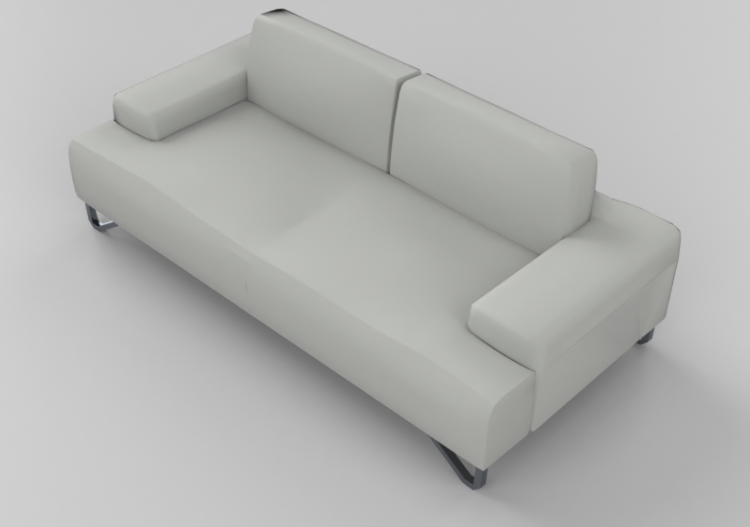 Divans 3D - Canapé deux places - Natuzzi - Fly - 2563 -...