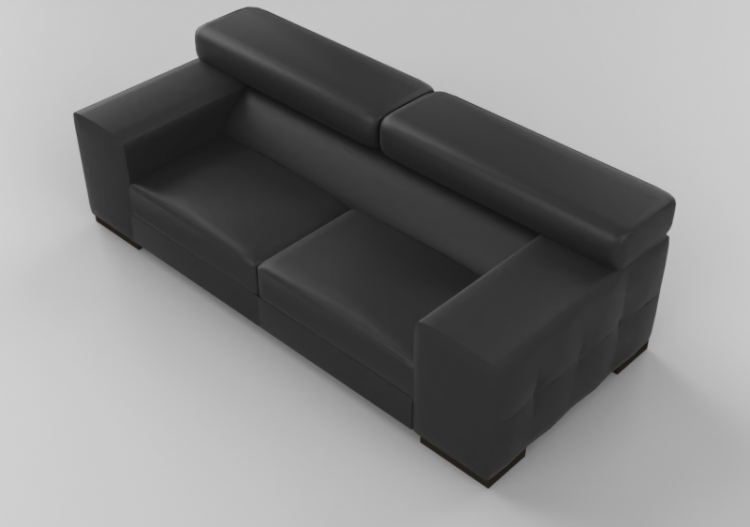 Poltronas y Sofás 3D - Sofá dos plazas - Natuzzi - Nicolaus...