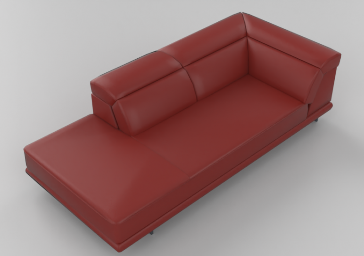 3D Sessel und Sofas - Sofa 2-Sitzer - Natuzzi - Preludio -...