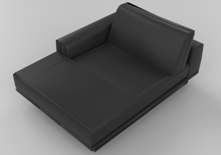 Divans 3D - Canapé - Natuzzi - Tempo - 2834 - ACCA software