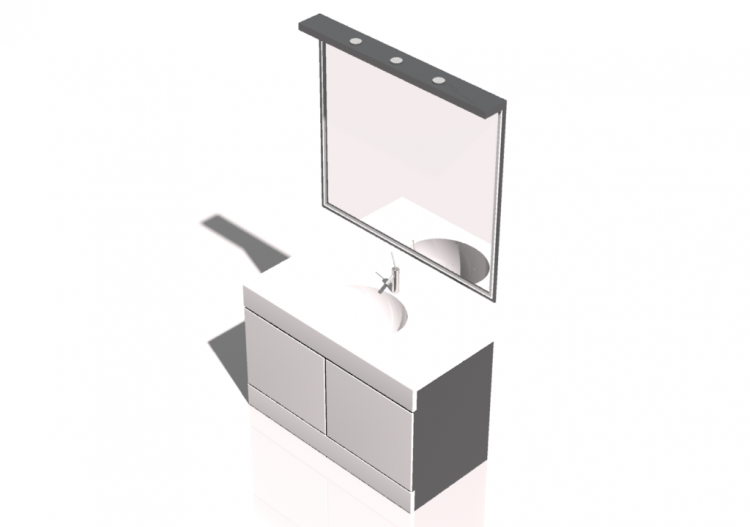 3D Sinks - Composizione Bagno - Lavabo + Specchio_02 - ACCA...