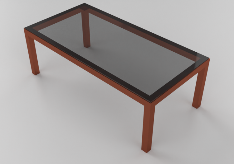 3D Tables - Rectangular table - Sierra - Brasilidades -...