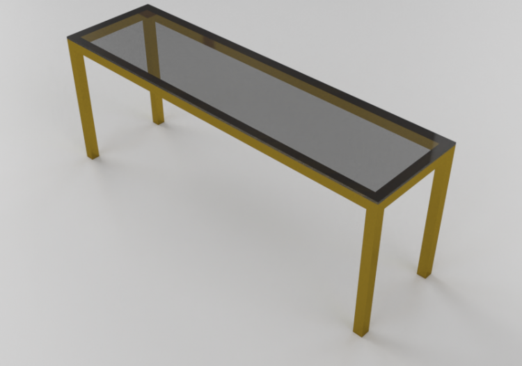 3D Tables - Rectangular table - Sierra - Brasilidades -...