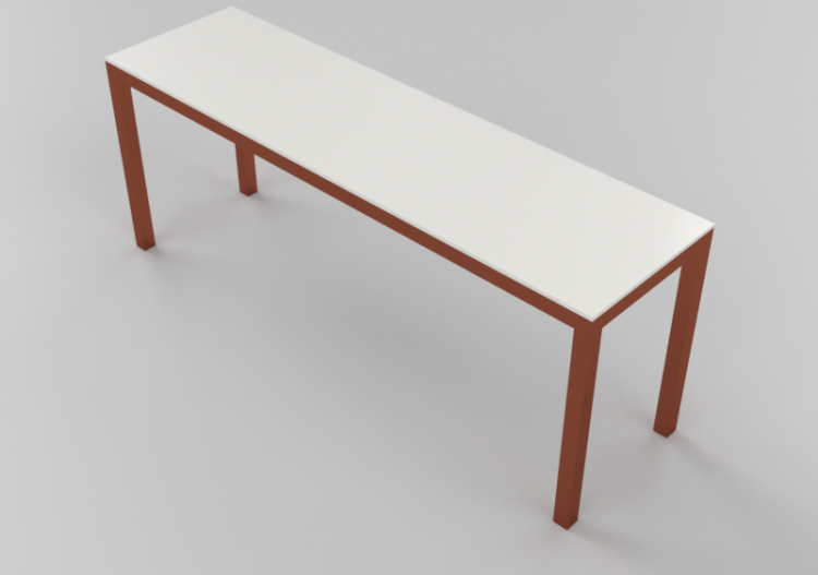 Tables 3D - Table rectangulaire - Sierra - Brasilidades-...