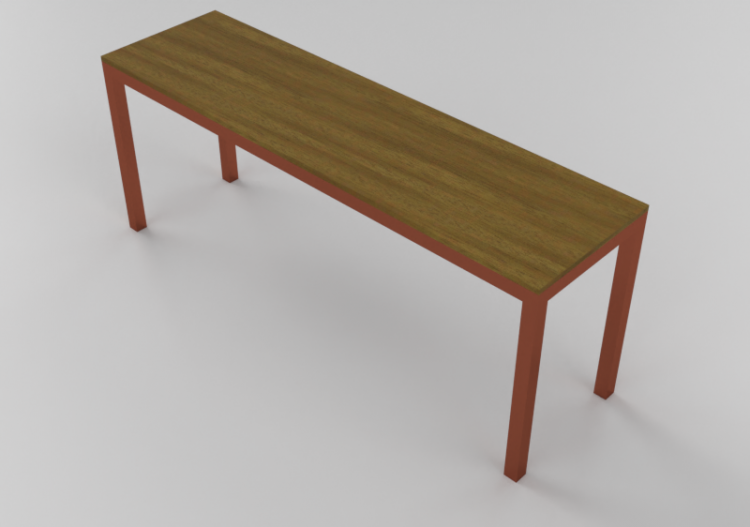 Tables 3D - Table rectangulaire - Sierra - Brasilidades -...