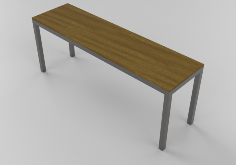 3D Tables - Rectangular table - Sierra - Brasilidades -...