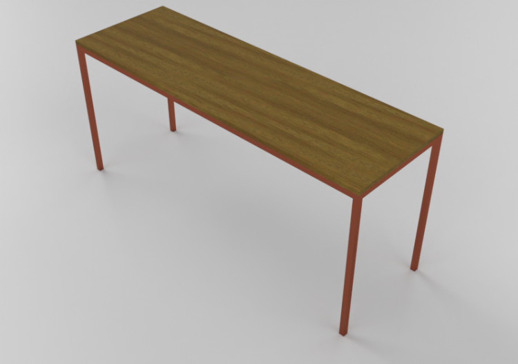 Mesas 3D - Mesa rectangular - Sierra - Brasilidades -...