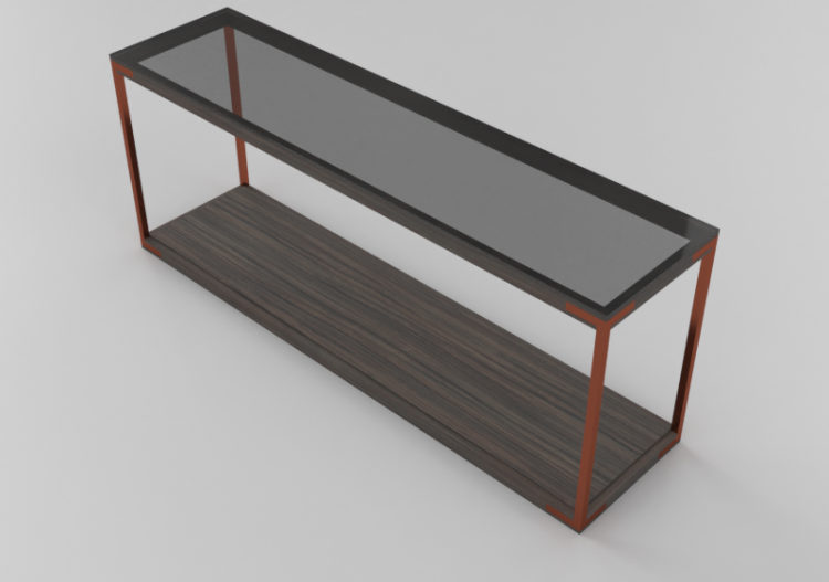 3D Tables - Rectangular table - Sierra - Brasilidades -...