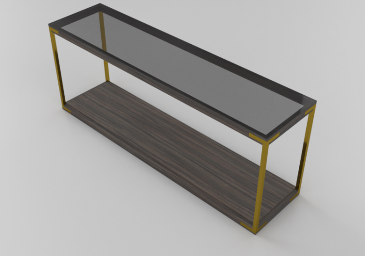 3D Tables - Rectangular table - Sierra - Brasilidades -...