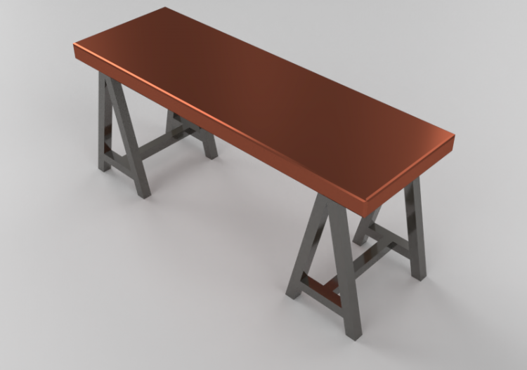 3D Tables - Rectangular table - Sierra - Brasilidades -...