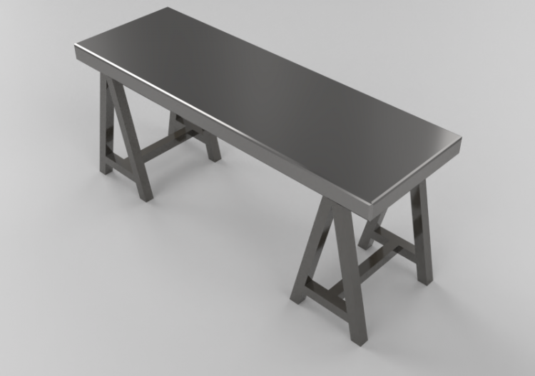 Mesas 3D - Mesa rectangular - Sierra - Brasilidades -...