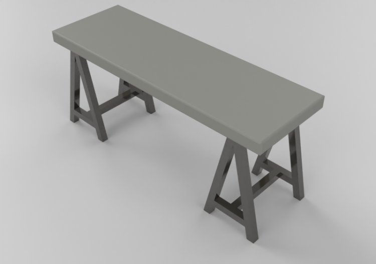Tavoli 3D - Tavolo rettangolare - Sierra - Brasilidades -...